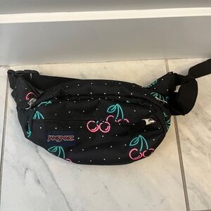 Black cherry Jansport fannypack